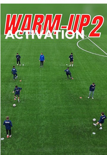 Warm-Up & Passing Activation Drills This drill is designed to improve your passing accuracy, movement, and overall game readiness through a combination of warm-up and activation exercises. It helps develop ball control, quick decision-making, and fluid passing sequences. ⚽💥 💡 There are 5 different exercises, each focusing on different aspects of passing, movement, and activation. For more training ideas and variations, check out our YouTube channel! We have plenty of content to help you elevat
