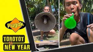 Paano ba gumawa ng torotot na malakas? Madali lang yan, ang pinaka importante lang ay mayroon kang straw. Panoorin ang buong video para matuto. #Torotot #batang90s #diytorotot | Rhyx Cubal
