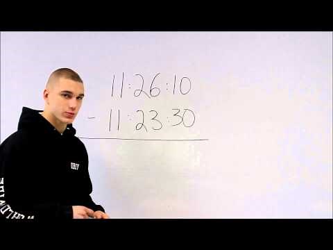 TIME MATH - How to Subtract Time: S and P Wave Time Difference and Finding Epicenter