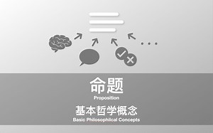 基本哲学概念：命题 | Basic Philosophical Concepts：Proposition