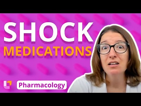 Shock Medications - Pharmacology (Pharm) - Cardiovascular System | ‪@LevelUpRN‬