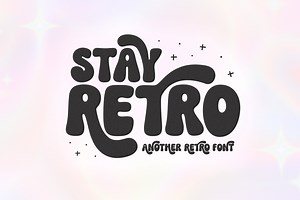 Stay Retro | Retro Swash Font, a Sans Serif Font by KA Designs