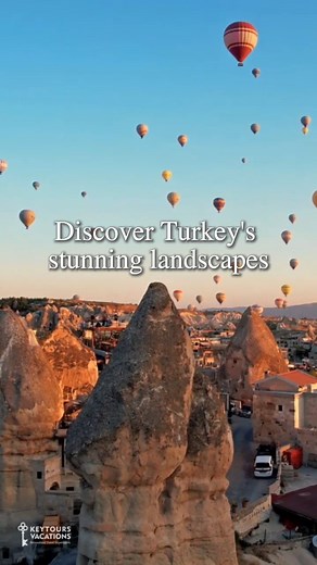 Step into the enchanting embrace of Turkey, where mesmerizing landscapes, vibrant culture, and timeless history converge in perfect harmony. Experience a bespoke journey designed around you with every detail thoughtfully curated to captivate your senses and inspire lasting memories. #visitturkey #luxurytravel #luxurytraveler #keytoursvacations #bespoketravel #bespokejourneys #luxurytraveladvisor #cappadociaturkey #istanbul #luxuryvacation | Keytours Vacations