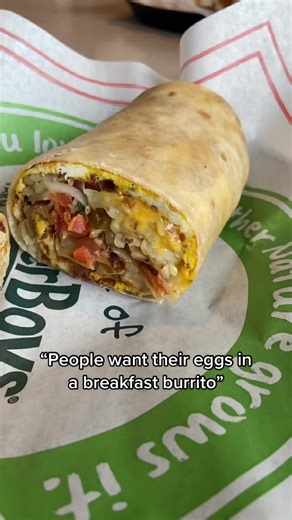 The rumors are true #farmerboys #farmfresh #eggs #breakfast #breakfastburrito #foodtok #fyp #foodie