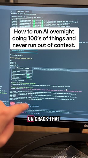 Running AI Overnight: Never Run Out of Context