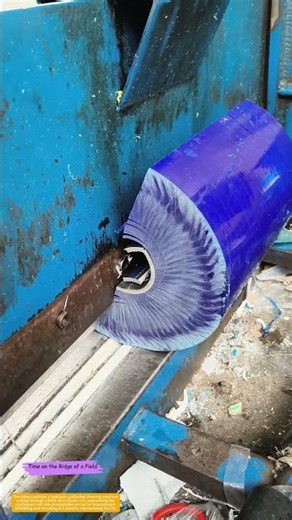 Slicing the Roll: How Hydraulic Shears Turn Plastic Waste into Feedstock