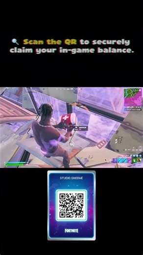 Scan the QR Code During Fortnite Gameplay Part 3