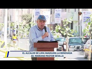 Inauguración de la av. Pastor Sevilla | 4 de octubre