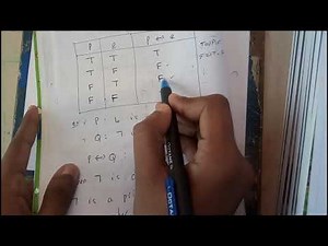 BI CONDITIONAL CONNECTIVE|| LOGIC & SETS || DISCRETE MATHEMATICS || OU EDUCATION