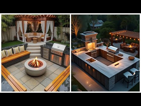Outdoor Kitchen Design ideas | Outdoor Dirty Kitchen Design idea Philippines | Gazebo Kitchen Design