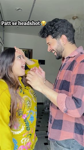 Slap Prank on my wife 😂 #funny #comedy