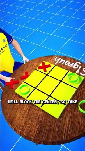 How to win tic tac toe