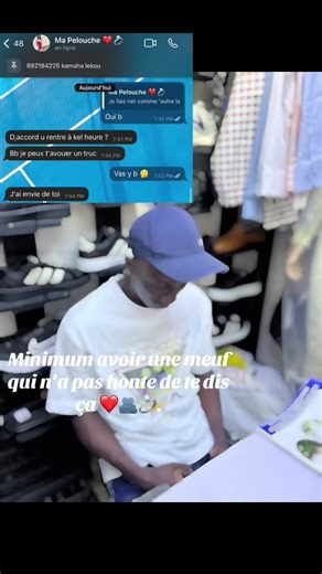 Minimum avoir une meuf qui n’a pas honte de te dis ça ❤️🧸💍. C’est trop mimi 🥰.