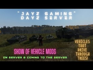 DayZ Vehicle Driving Over Trees! Show of Vehicle Mods.