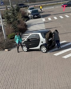 25K views · 55 reactions | Two women hilariously try to push a stationary car. (For entertainment purposes only. Consult professionals if guidance on activities is presented. No brand affiliation is implied if any are shown. If inspired by true events, creative adaptations may be included. Content may include public footage.) | Fabiosa Australia | Facebook