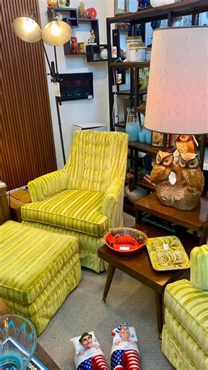 33 reactions | Shop our vintage mid-century pieces that feel right at home in the now. Visit our curated collections on the lower level. Happenstance Vintage 211 S. Lincolnway St. North Aurora, IL Open daily, 10-6 #midcenturyfurniture #mcmstyle #retrohomedecor #midmodmood #foundathappenstance #madmenstyle #midcenturydesign #retrorevival #vintagefinds #sustainablestyle #northaurorail #smallbusinessowner #womenowned | Happenstance Vintage | Facebook
