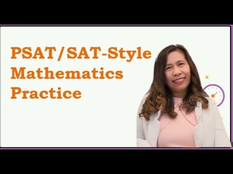 Master the Math: PSAT/SAT Review Time! (Part 1)