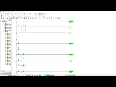 DELTA PLC PROGRAMMING | WPL SOFT | LOGIC GATES