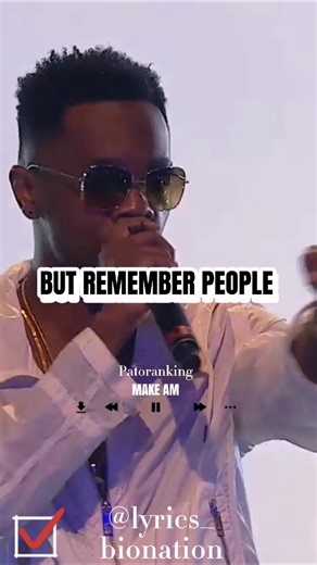 Patoranking Make Am Lyrics Video