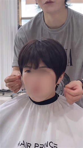 어려보이는 느낌! 여자 짧은 숏컷 ( 50대 숏컷 스타일 )