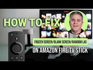 Fire TV Stick Frozen Or Lagging? How To Fix For Blank Screen & Random Freezes!