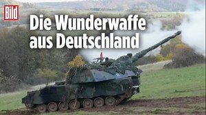 Seit Beginn des Krieges hat Deutschland der Ukraine 14 Panzerhaubitze 2000 geliefert. Heute schauen wir uns dieses Waffensystem ganz nah an. | Bild