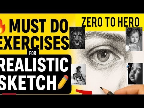 Must do exercise for realistic sketch.The drawing excercise that changed my life#drawing#viralvideo