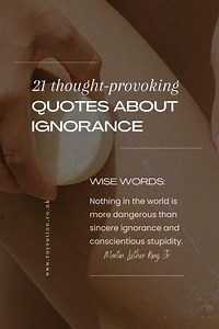 21 thought-provoking quotes about ignorance