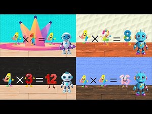 This 4 Times Table Song Makes Multiplication EASY 😲🎶 | Multiply by 4 🎉 Fun Times Table Song for Kids