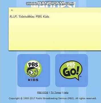 Goodbye Teletubbies, Boohbah PBS Kids (Again)