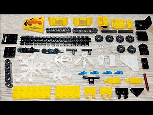 How to make a LEGO snowmobile