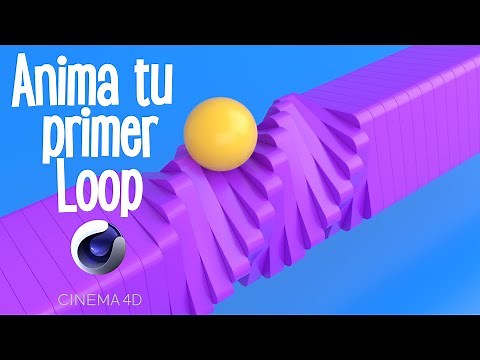 Animando un Loop en Cinema 4D Tutorial básico de animación
