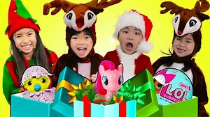 11K views · 258 reactions | Wendy Emma Jannie & Lyndon Pretend Play Saving Christmas Morning & Presents for Kids 襤 | Kids Baby Cartoon | Facebook