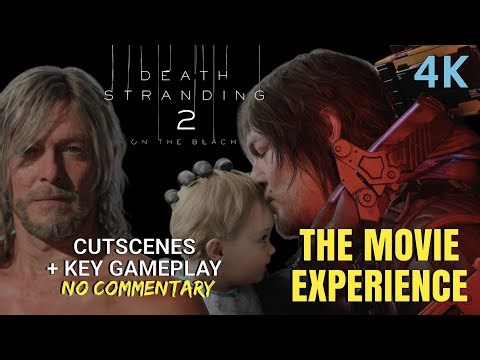 Death Stranding 2: On the Beach Full Game Movie Experience No Commentary 4K