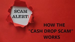 How scammers pull off a "cash drop" scam