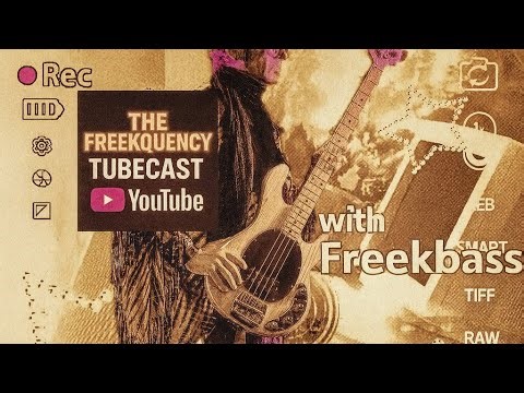 The FREEKQUENCY with Freekbass - orange scarves