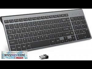JOYACCESS Wireless Keyboard 2.4G Slim and Compact Wireless Keyboard with Numeric Pad Review