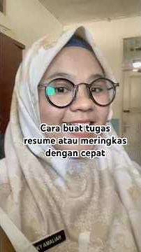 Cara buat tugas resume atau meringkas dengan cepat #produkdigital #resumedengancepat #airesumetugas