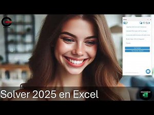 Solver 2025 en Excel