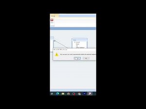 How to delete table relationships on MS Access #Shorts