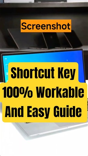 How to Take a Screenshot on PC & Laptop in Seconds! 📸 #Shorts