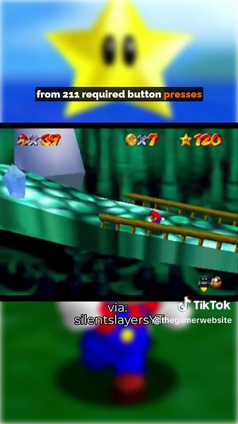 A 20 year old gaming challenge has finally been beaten. Twitch streamer Marbler successfully completed Super Mario 64 without ever pushing the A button. #supermario64 #mario #gaming #gamingtok #gamingontiktok