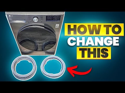 How To Change An LG Washing Machine Door Seal