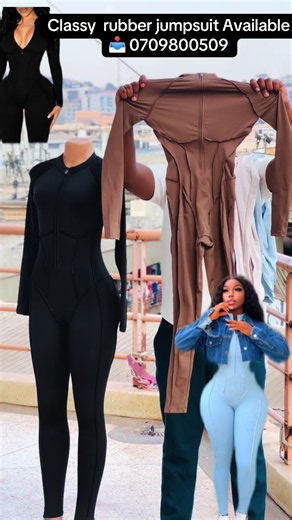 Fyppppppppppp #classy rubber jumpsuit Available inbox 0709800509 4 all deliveries 🚚 around Kampala#tiktokug🇺🇬