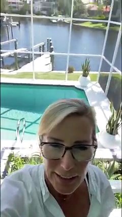 42K views · 1.3K reactions | I have to admit when I saw this pool cage, I thought… I do not like that! But when I realized how much the No-See-Ums and mosquitos love me, I thought… I DO love that! | Candice Olson Design | Facebook