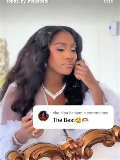 @𝑪𝒍𝒂𝒖𝒅𝒊𝒂🥀 has said it all 🥰❤️ Such a gorgeous Bride, beautiful in @robes_by_msasoebi