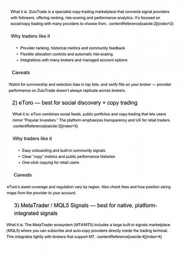 "Top Forex Signal Apps of 2025: Features, Reviews & Performance"