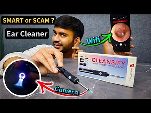 SMART Ear Cleaner With CAMERA | Portronics Cleansify Unboxing & Review