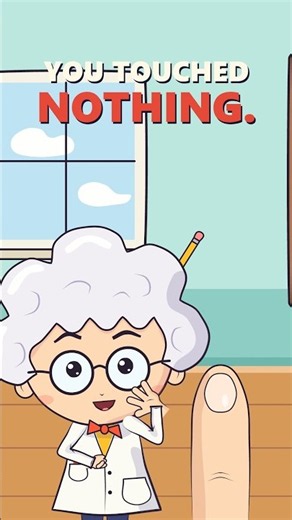 Poke Your Screen. You Touched NOTHING #dratom #physicsanimation #educationalcartoons
