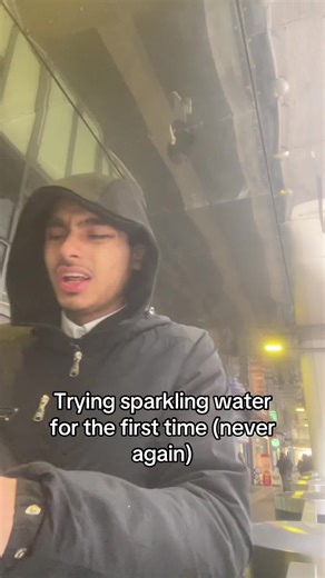 First Experience with Sparkling Water